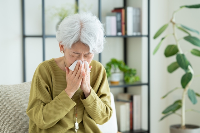 若い頃は平気だったのに、なぜ還暦を過ぎてから突然花粉症になるのか？