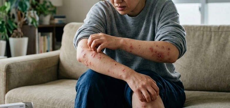 痒疹の治療について夜も眠れない激しい痒みと硬いしこり…「痒疹」の正体と画期的な新薬痒疹の治療について