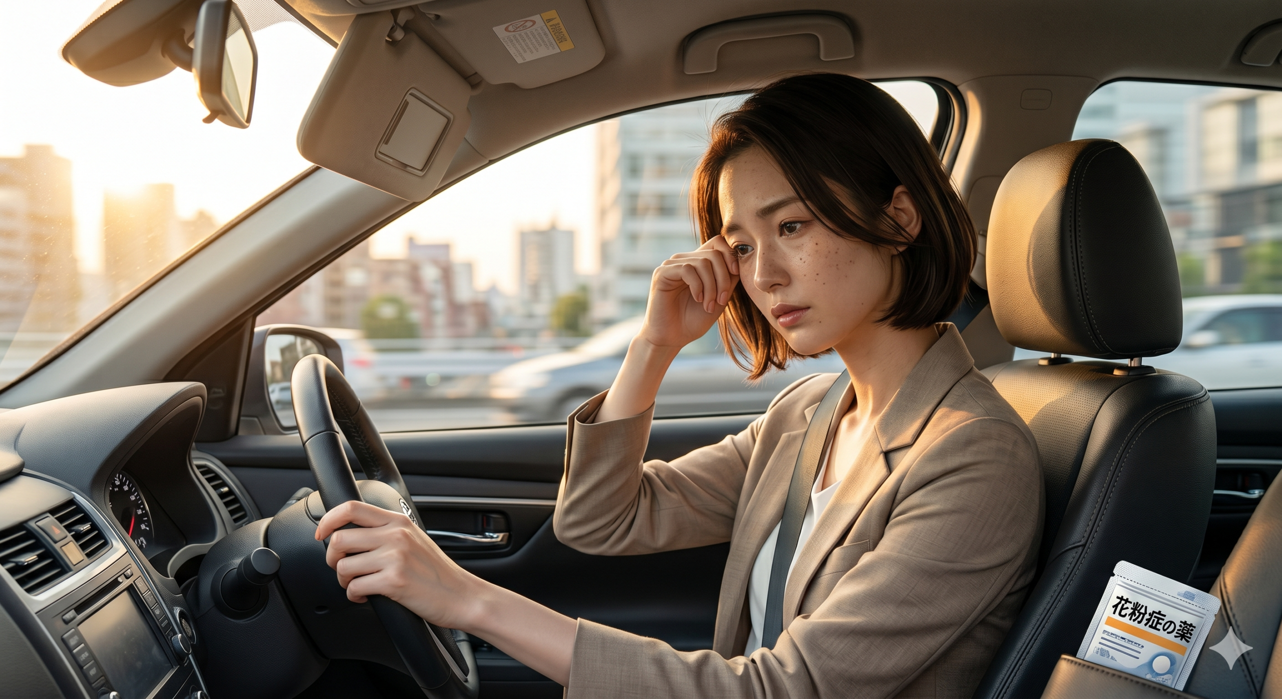 眠くならない薬はどれ？運転する人のためのアレルギー対策