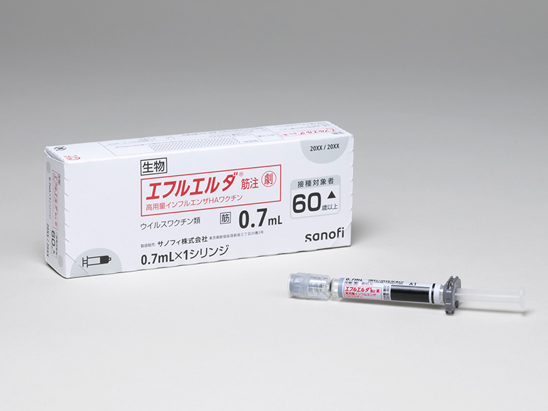 高齢者向け高用量インフルワクチン「エフルエルダ」の効果と最新動向